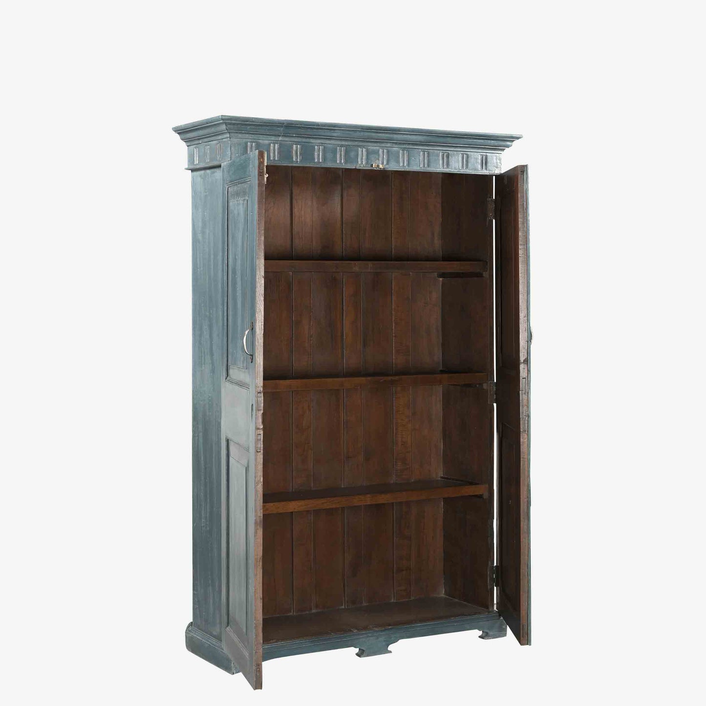 The Welles Antique Cupboard Dresser in Baltimore Blue