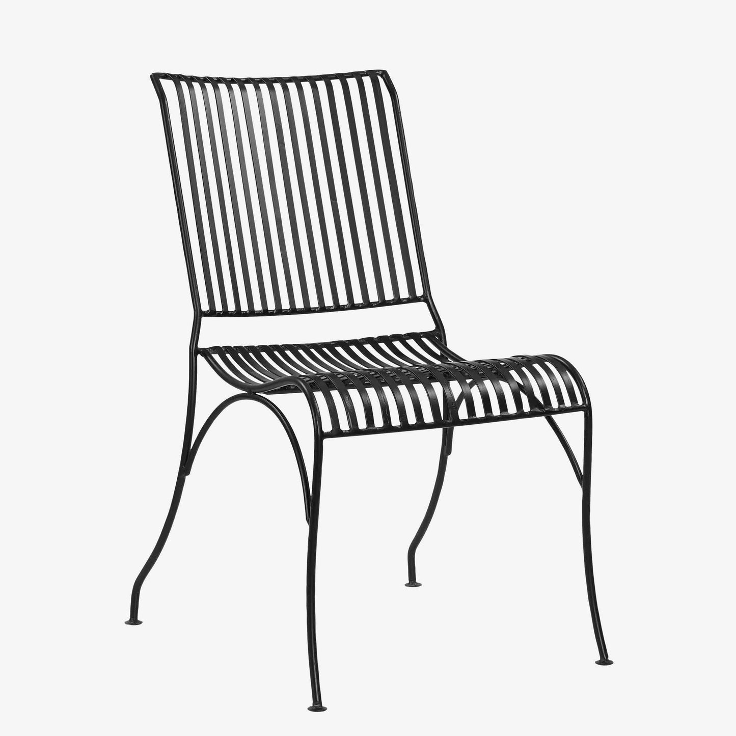 The Tyra Recycled Metal Chair in Black