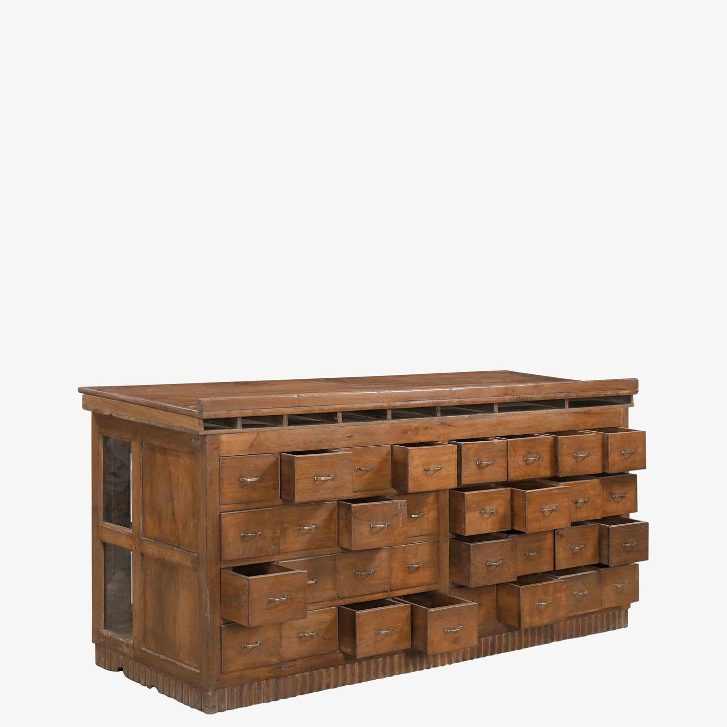 The Flynn Antique Island with Drawers