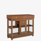 The Dea Fully Glazed Antique Display Sideboard