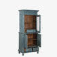 The Derran Antique Display Dresser in Baltimore Blue