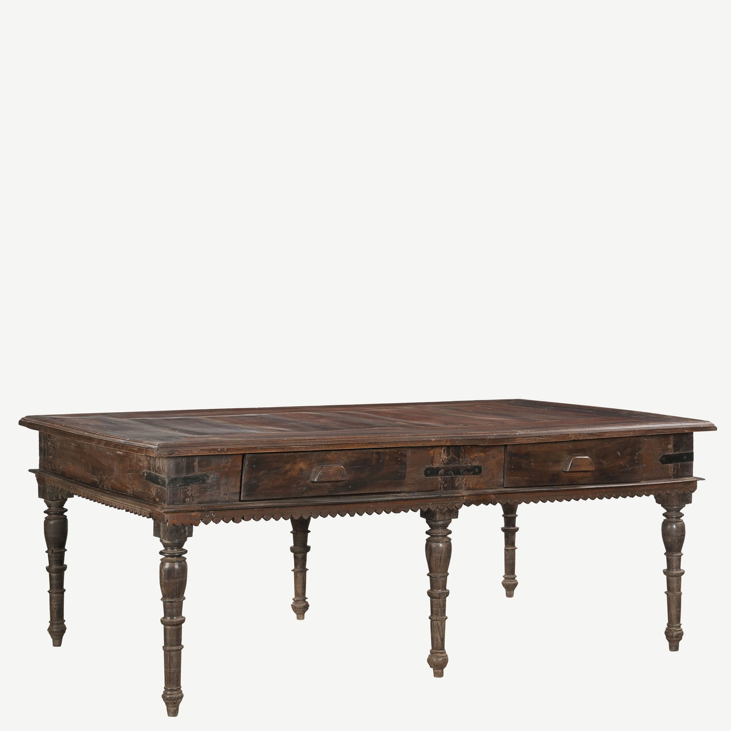 The Asha Antique Dining Table