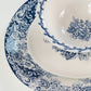 Blue Posy Hand-thrown Porcelain Dinner Plate