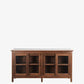 The Pearse Marble Display Sideboard with Sliding Doors