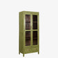 The Ashley Antique Display Dresser in Fern Frond Green