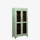 The Ruane Antique Display Dresser in Lichen Green