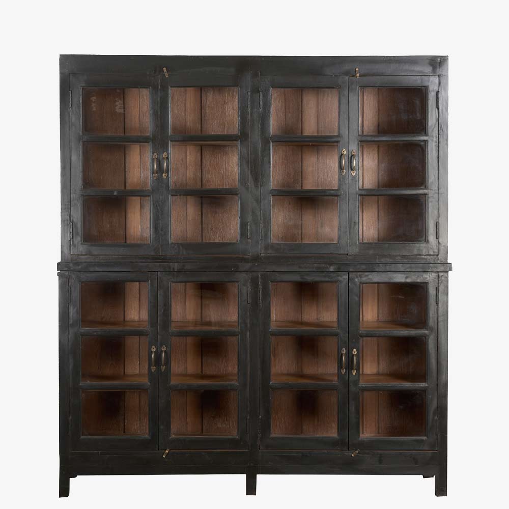 The Daley Antique Display Dresser in Wilde Black