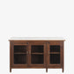 The Hudson Antique Marble Display Sideboard