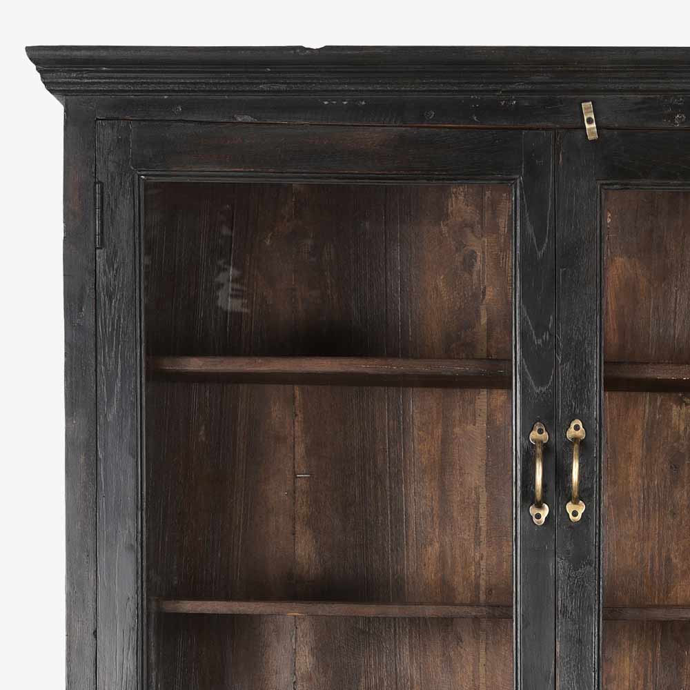 The Ardagh Antique Display Dresser in Wilde Black