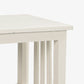 The Laurel Table in Linen White