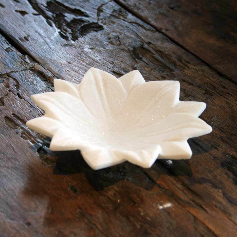 Hand Carved Marble Bowl - Small