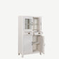 The Ailwee Antique Mini Display Dresser in Linen White