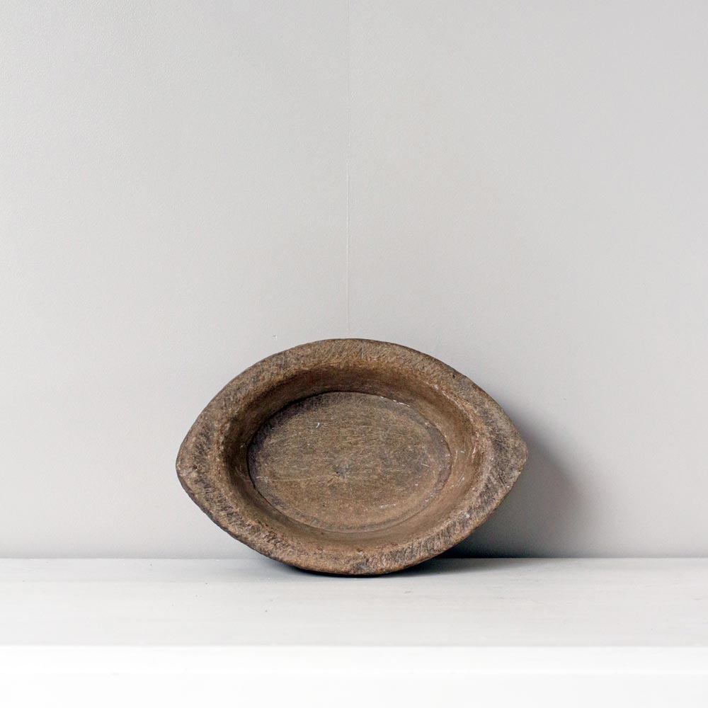 Vintage Hand Carved Stone Bowl No.3